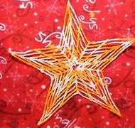Image result for FSL Star Embroidery Design
