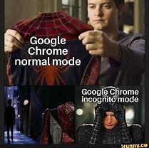 Image result for Google Chrome Incognito Meme