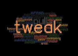 Image result for The Word Tweak Tweak
