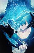 Image result for Neon Blue Dragon Boy Anime