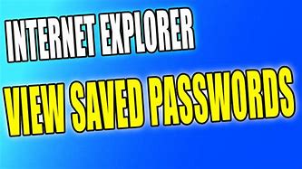 Image result for Password Saved On PC