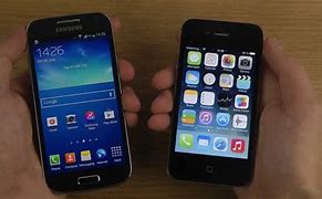 Image result for iPhone 4S vs Galaxy S4 Mini