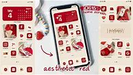 Image result for Red Phone Aesthetic