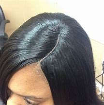 Image result for Full Sew in Weave with Invisible Part