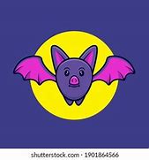 Image result for Bat Halloween Cartoon Art