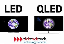 Image result for QLED vs LED TV