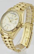 Image result for Rolex Oyster Gold Watch