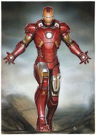 Image result for Iron Man Mark 7 Avengers Prototype