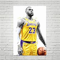 Image result for LeBron Lakers Artwork