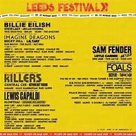 Image result for Leeds Fest LineUp
