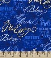 Image result for Polar Express Fabric