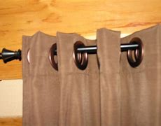Image result for How to Install Curtain Clip Rings