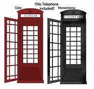 Image result for Silver British Phone Box