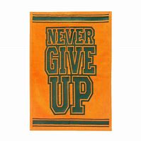Image result for WWE John Cena Never Give Up Rally Towel