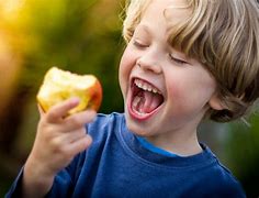 Image result for Kid Eating Apple Meme