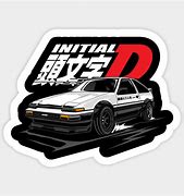 Image result for AE86 Initial D Sticker
