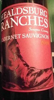 Image result for Healdsburg Ranches Cabernet Sauvignon