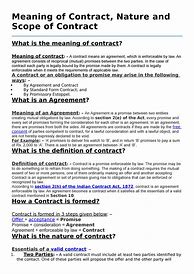 Image result for Contract Meaning in Law