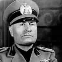 Image result for Benito Mussolini. Size: 200 x 200. Source: allthatsinteresting.com