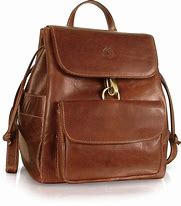 Image result for Genuine Leather Backpack