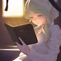 Image result for Anime Girl Reading Shy