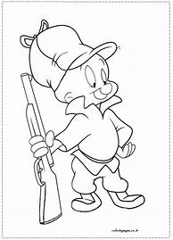 Image result for Elmer Fudd Coloring Pages