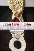 Image result for Crochet Cat Towel Holder