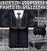 Image result for Boys Suits IDs Roblox