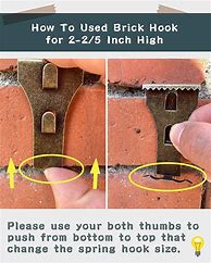 Image result for Queen Size Brick Clips for Hanging
