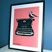 Image result for Typewriter Print