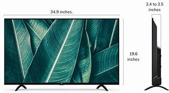 Image result for 40TV Dimensions