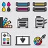 Image result for Print Icon Vector