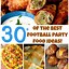 Image result for Best Football Food