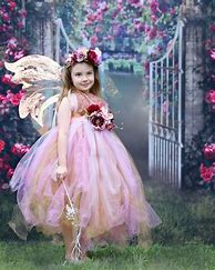 Image result for Fairy Princess Flower Girl Dresses