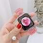 Image result for Pink Apple Watch Black Band