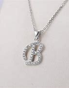 Image result for Diamond Initial Pendant