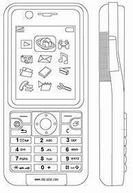 Image result for Phone Coloring Pages Printables