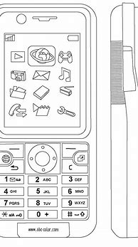 Image result for Coloring Pages of a Phone