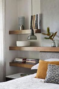 Image result for Floating Shelves Bedroom