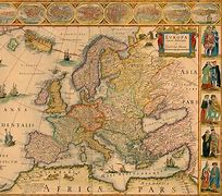 Image result for Europe Old Map Physical