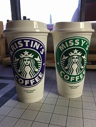 Image result for Customised Starbucks Cups