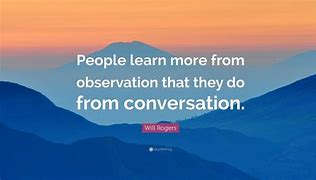 Image result for Quotes About Observing People