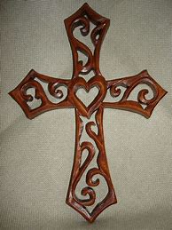 Image result for Wooden Cross Art