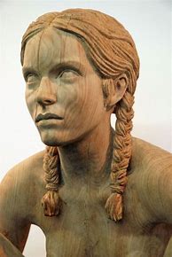 Image result for Human Wood Sculpture