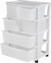 Image result for Plastic Storage Drawers for Kitchen