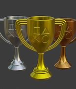 Image result for PlayStation Gold Trophy Wallpaper