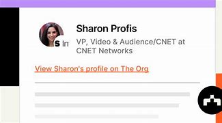 Image result for Sharon Profis CNET