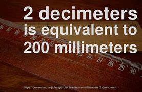 Image result for Millimeter Example