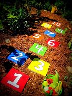 Image result for Flower Stepping Stones