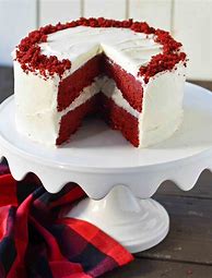 Image result for Simple Red Velvet Cake